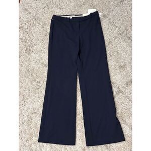 NEW WITH TAGS NWT Ellen Tracy Betty‎ Wide Leg Dress Pants NAVY BLUE SIZE 2